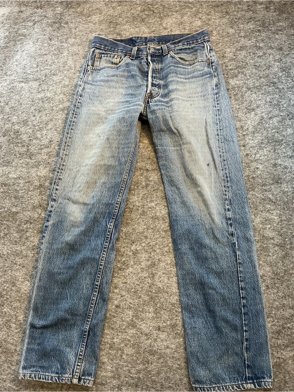 Levi’s Vintage Made in USA Cotton Classic Men's Light Blue Denim Jeans Size 31